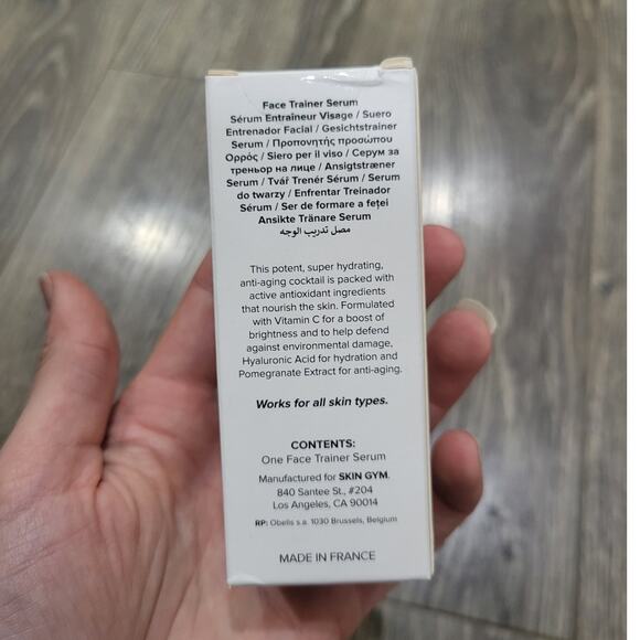Skin Gym Face Trainer Vitamin C + A & Hyaluronic Acid Serum - 1 fl. oz‎ - NEW - Picture 6 of 8